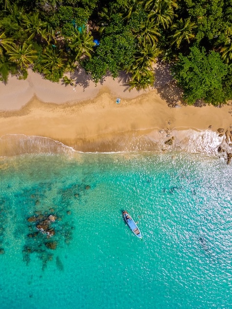 phuket thailand drohnenaufnahme banana beach Phuket, Thailand, Drohnenaufnahme Banana Beach