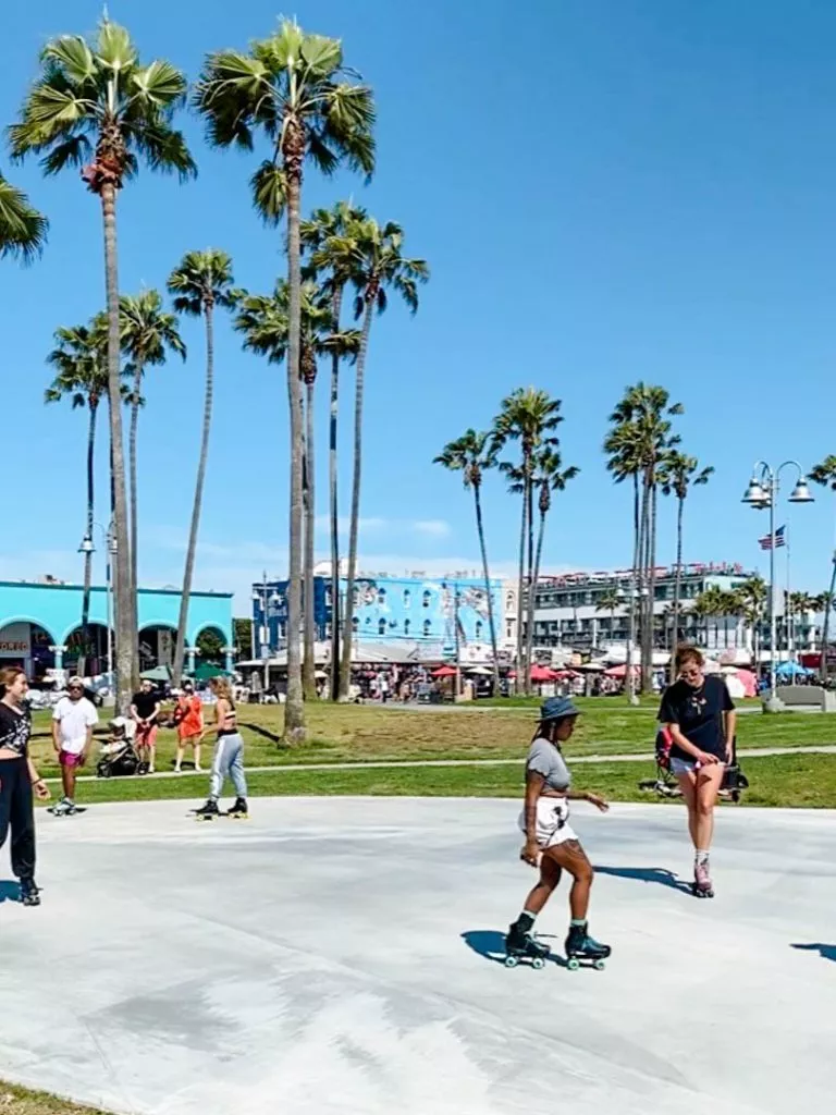 Skater am Venice Beach Kalifornien Highway One USA