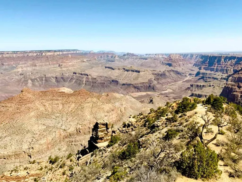 south rim grand canyon nationalpark in arizona usa