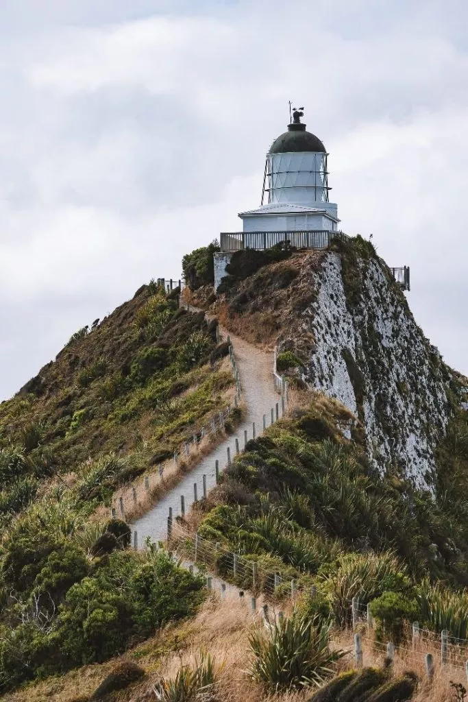 Southern Scenic Route Nugget Point Leuchtturm