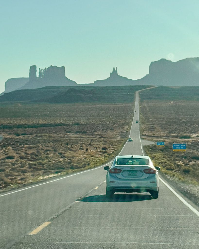 Straßen bei Utah Roadtrip