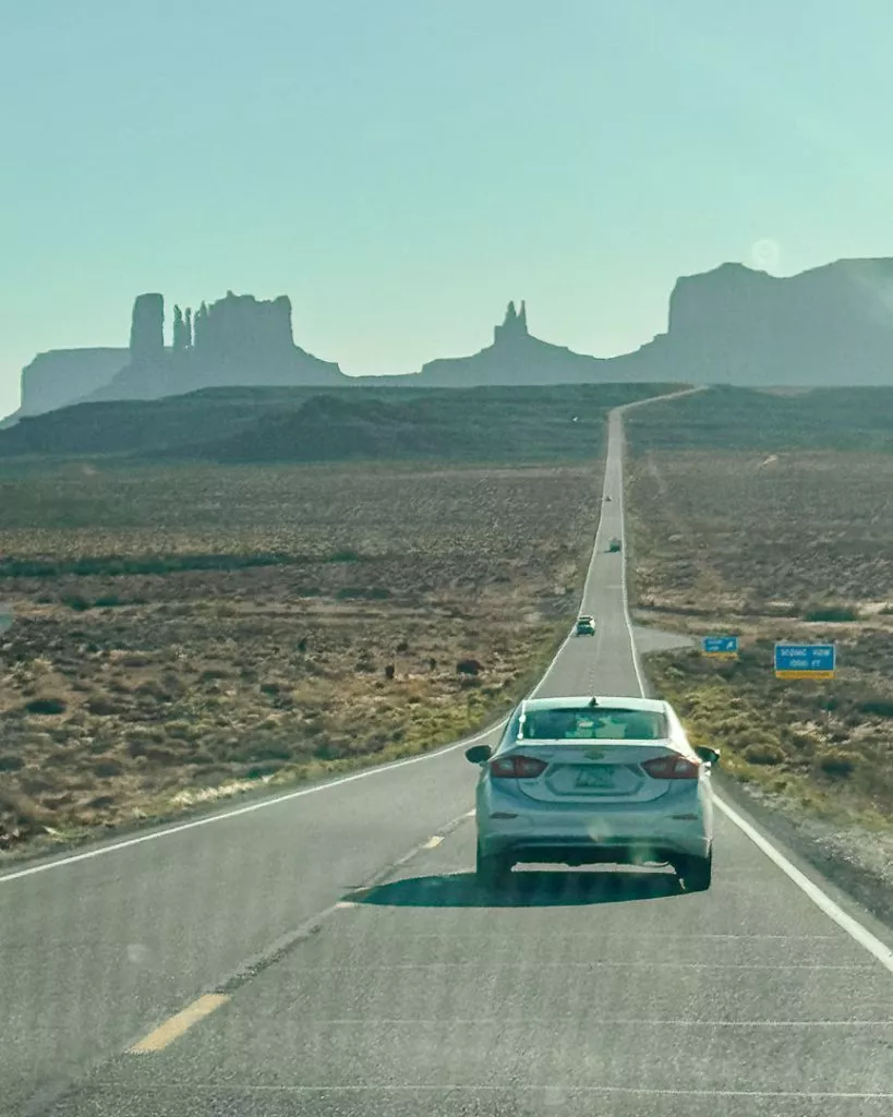 Straßen bei Utah Roadtrip