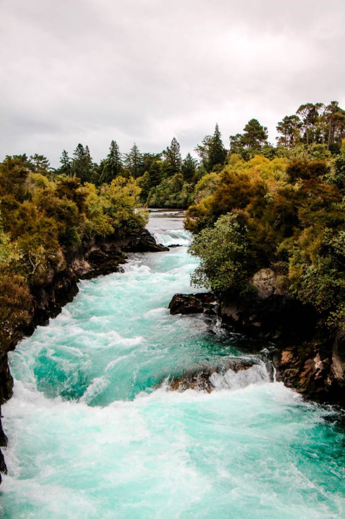 Taupo Neuseeland, Sehenswürdigkeiten, Huka Falls