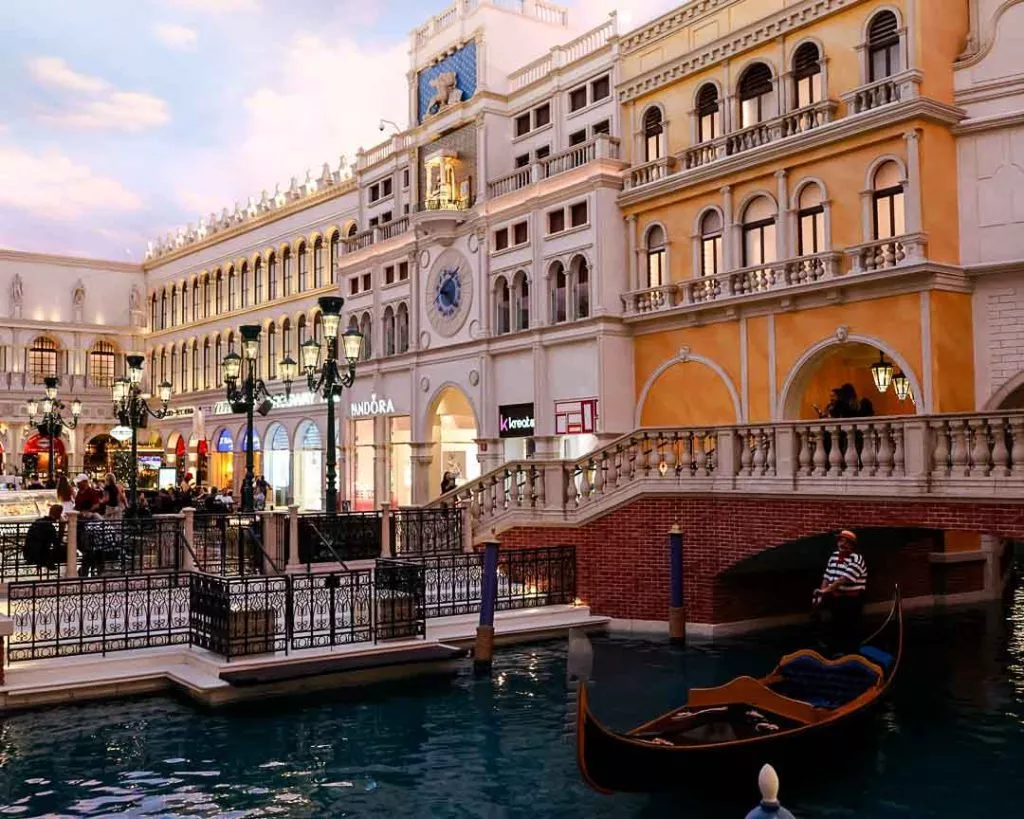 The Venetian Hotel in Las Vegas