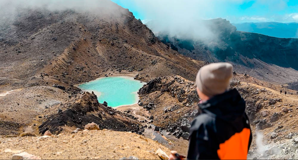 tongariro nationalpark alpine crossing wanderung Tongariro Nationalpark, Alpine Crossing, Wanderung