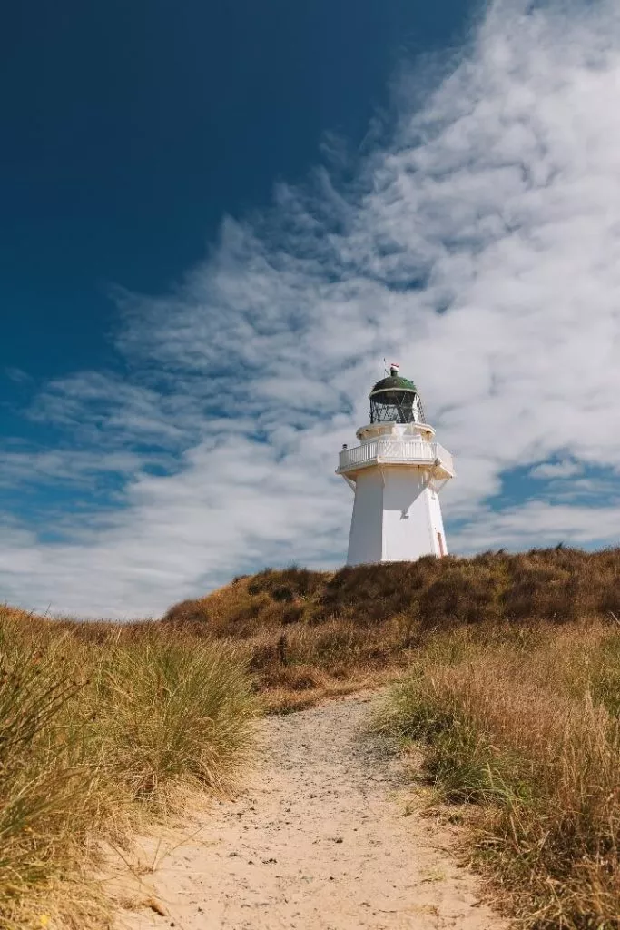 Waipapa Point Leuchtturm