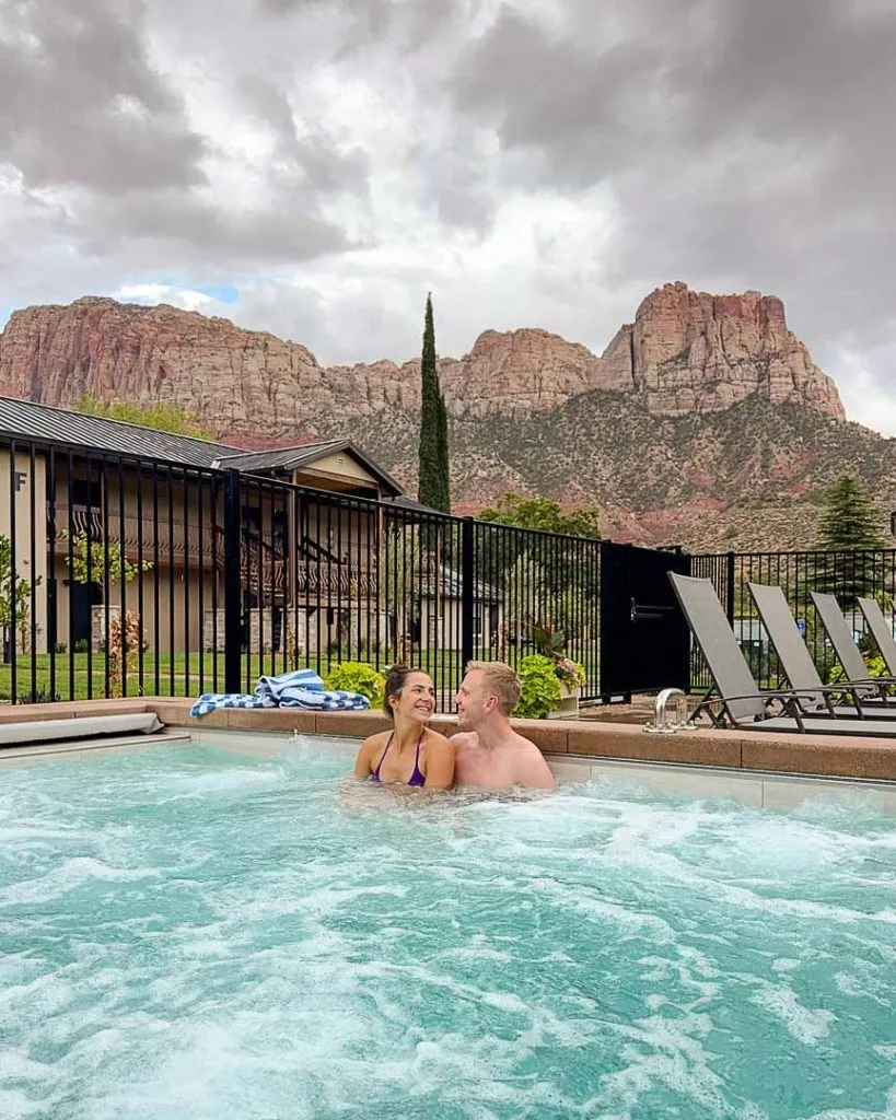 Whirlpool im Montclair at Zion, Utah Rundreise