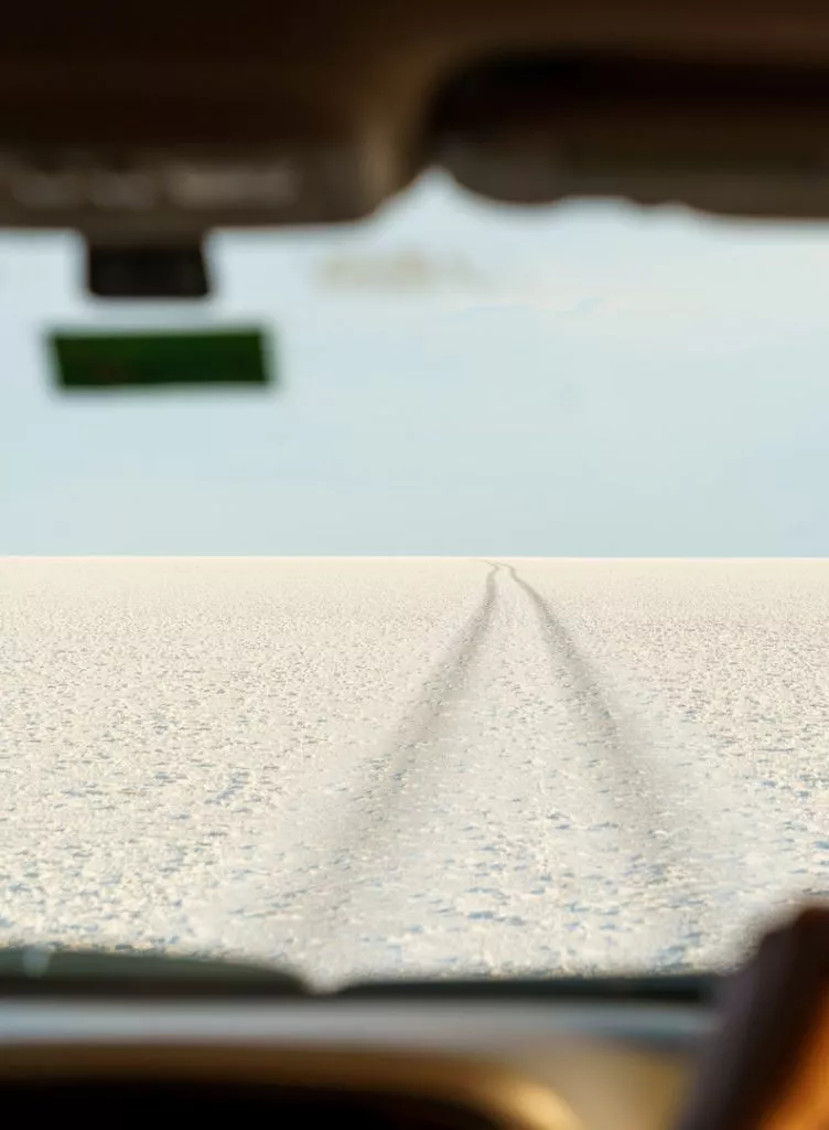 Bolivien Uyuni Fahrt ueber die Salzpfanne Bolivien_Uyuni_Fahrt über die Salzpfanne
