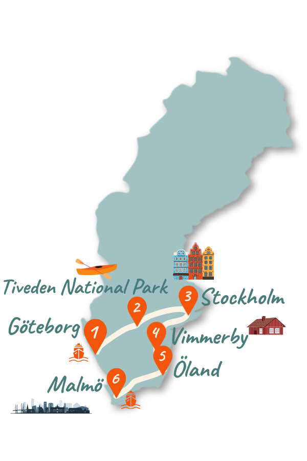 Schweden_Route_2 Wochen_Karte_Sidebar