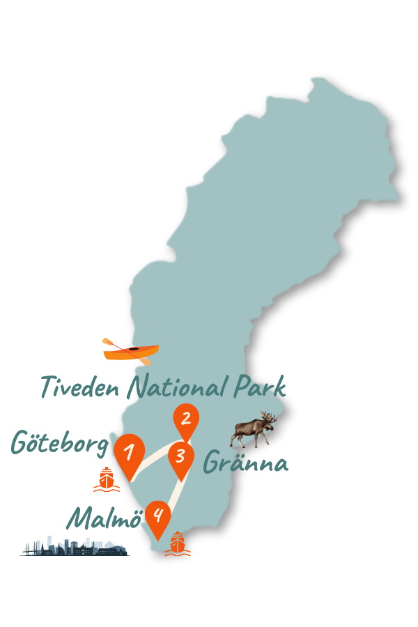 Schweden_Route_7 Tage_Karte_Sidebar