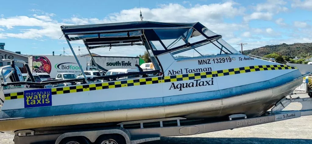 abel tasman nationalpark neuseeland coast track wassertaxi Abel Tasman Nationalpark, Neuseeland, Coast Track, Wassertaxi