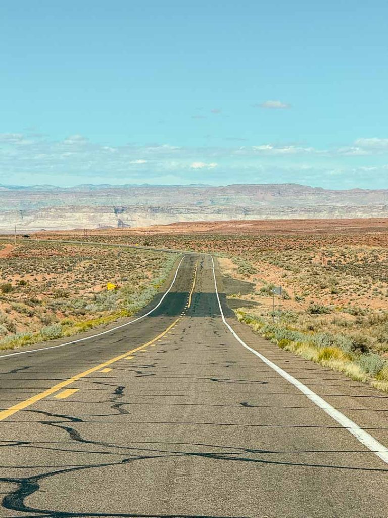 Anreise nach Page zum Antelope Canyon