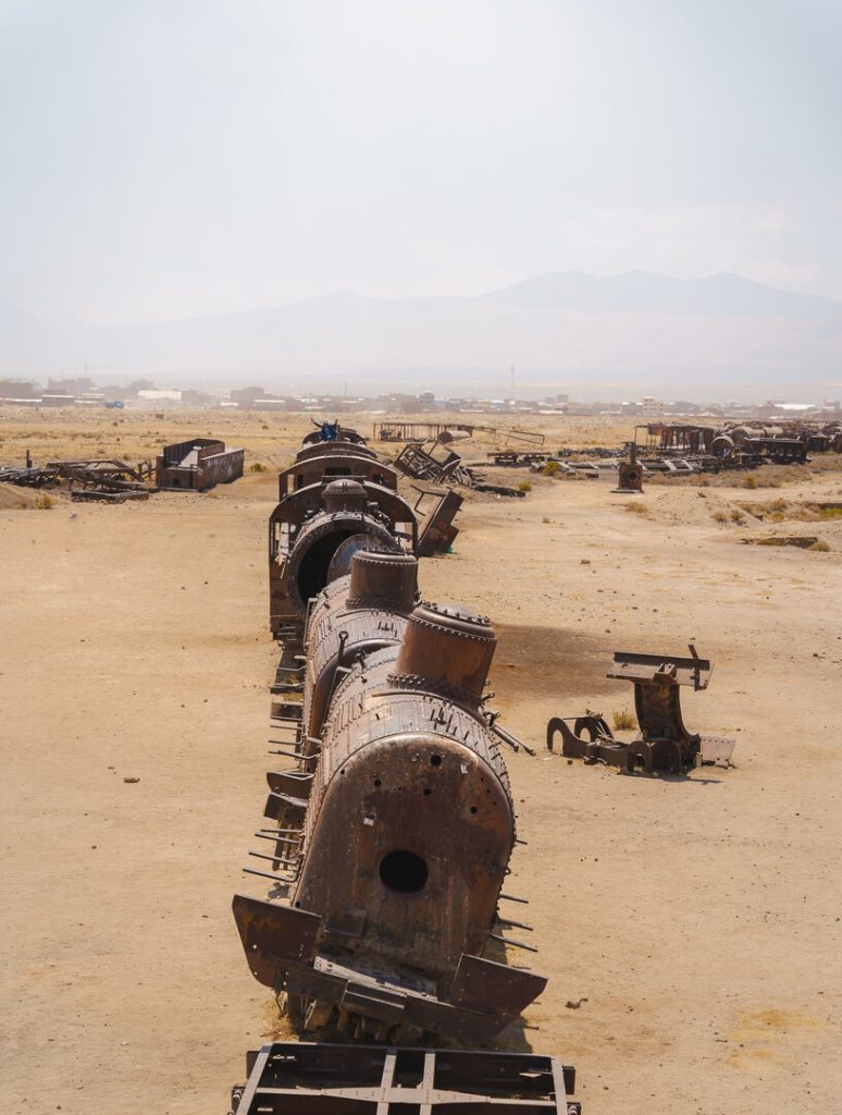 bolivien uyuni zugfriedhof am ersten tag Bolivien_Uyuni_Zugfriedhof am ersten Tag