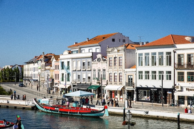 Coimbra, Portugal, Aveiro, Häuser