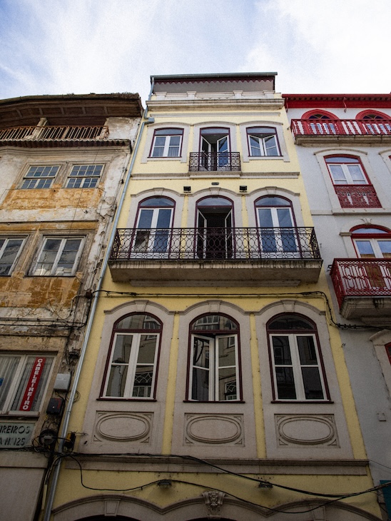 Coimbra, Portugal, Häuser Altstadt