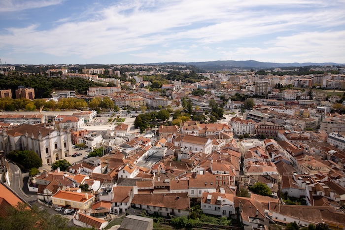 Coimbra, Portugal, Leiria, Ausblick auf Stadt