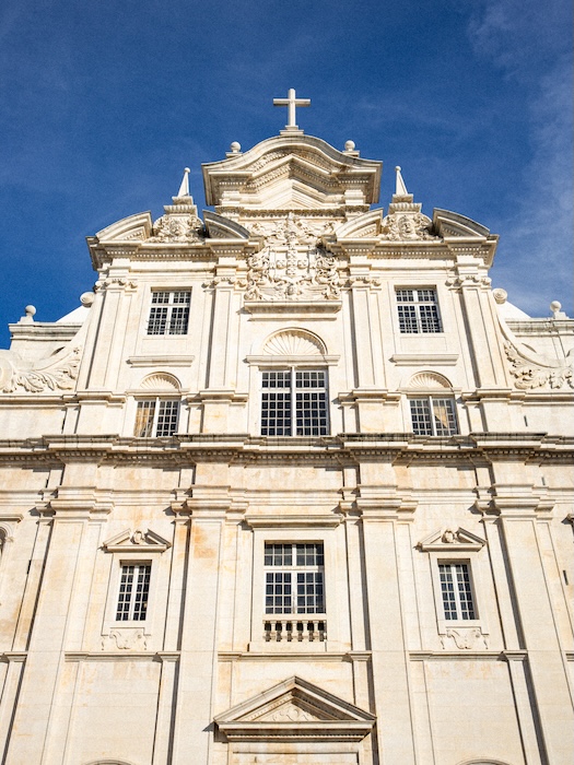 Coimbra, Portugal, Sé Nova, Fassade