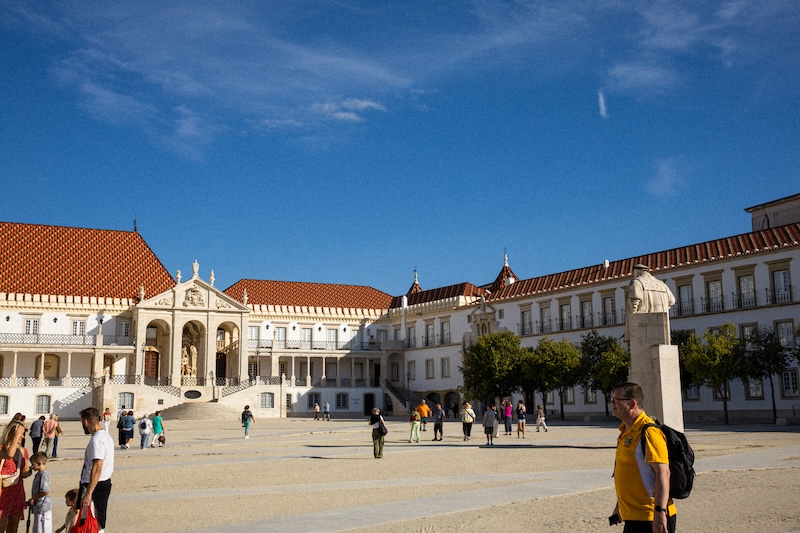 Coimbra, Portugal, Universidade de Coimbra, Platz, Innenhof