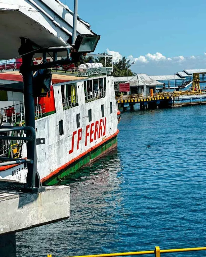 Fähre Bali nach Java
