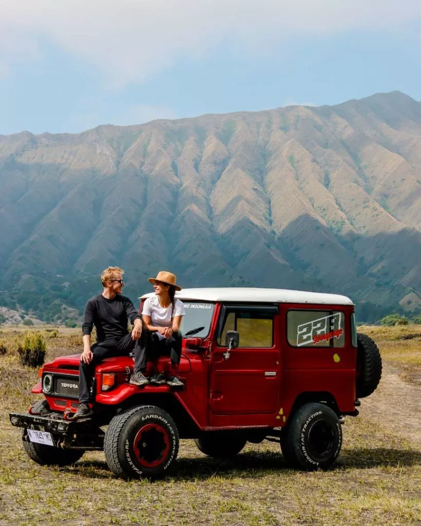 Jeep-Tour beim Bromo Vulkan
