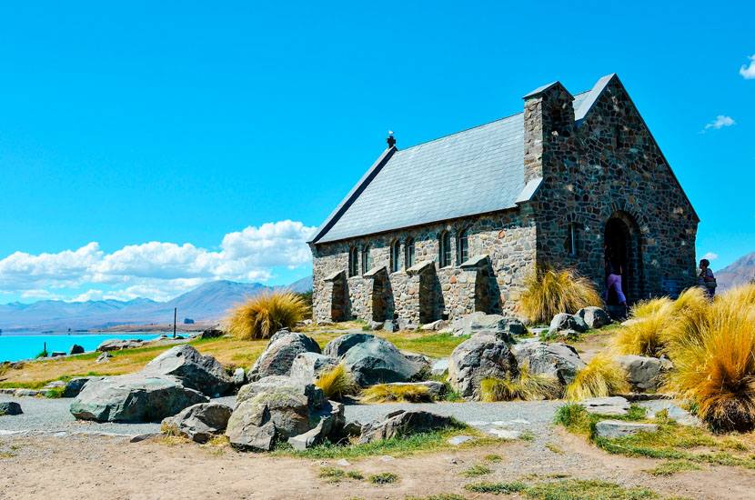 Lake Tekapo, Neuseeland, Church of the Good Shepherd