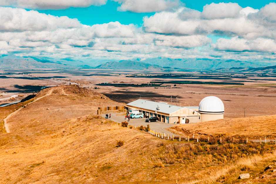 Lake Tekapo, Neuseeland, Mt. John Observatory