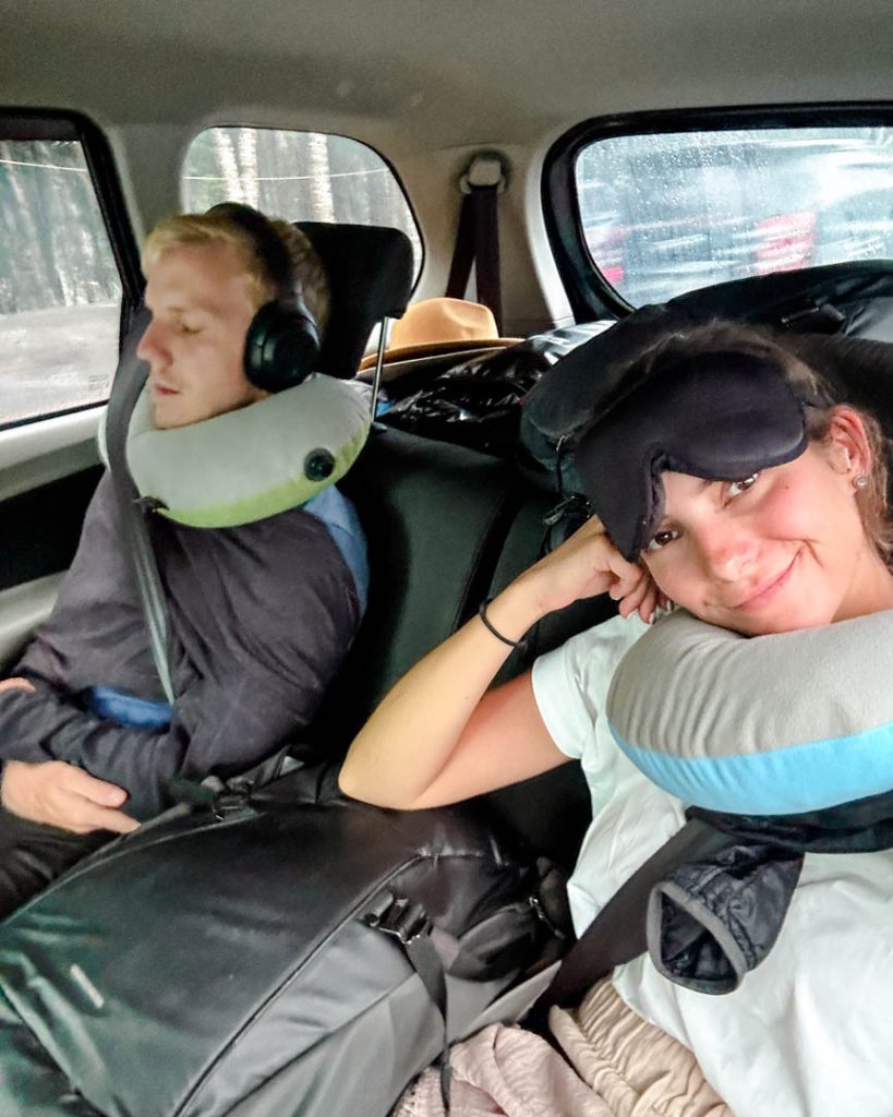 Lange Autofahrten bei Java Tour