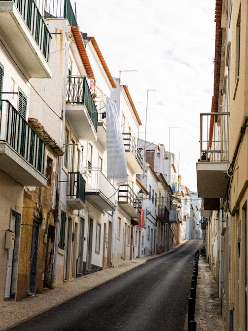 Nazaré, Portugal, Altstadt