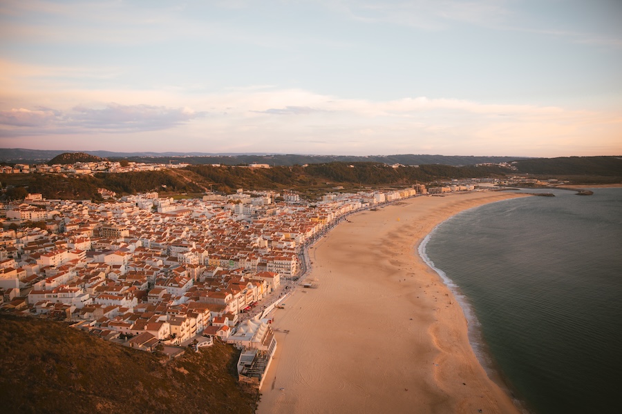 Nazaré, Portugal, Aussichtspunkt Miradouro del Suberco