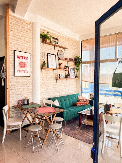 Nazaré, Portugal, Café