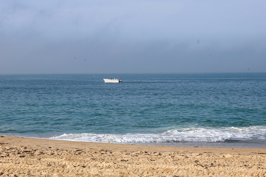 Nazaré, Portugal, Hauptstrand