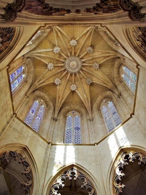 Nazaré, Portugal, Kloster Batalha, Kuppel
