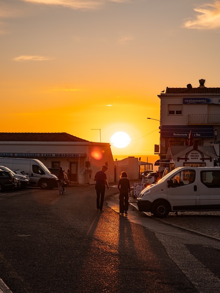 Nazaré, Portugal, Miradouro del Suberco