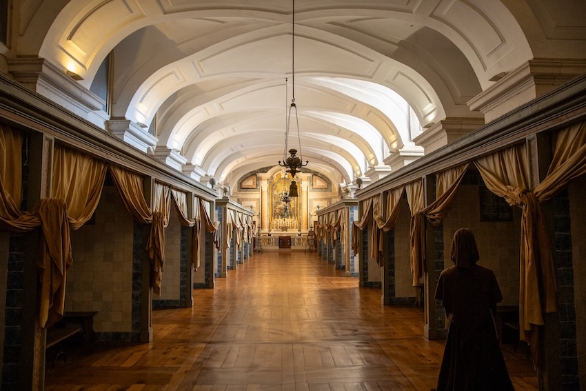Nazaré, Portugal, Palácio Nacional de Mafra, Kloster-Krankenstation