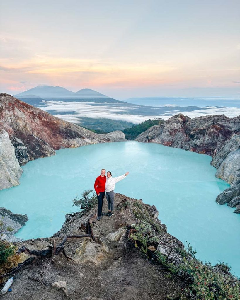 Tour zum blauen Kratersee beim Ijen Vulkan auf Java