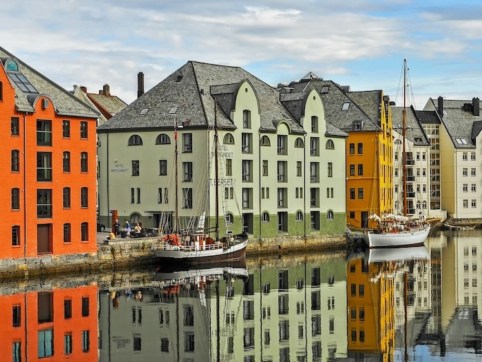 alesund norwegen art nouveau viertel Ålesund, Norwegen, Art Nouveau Viertel