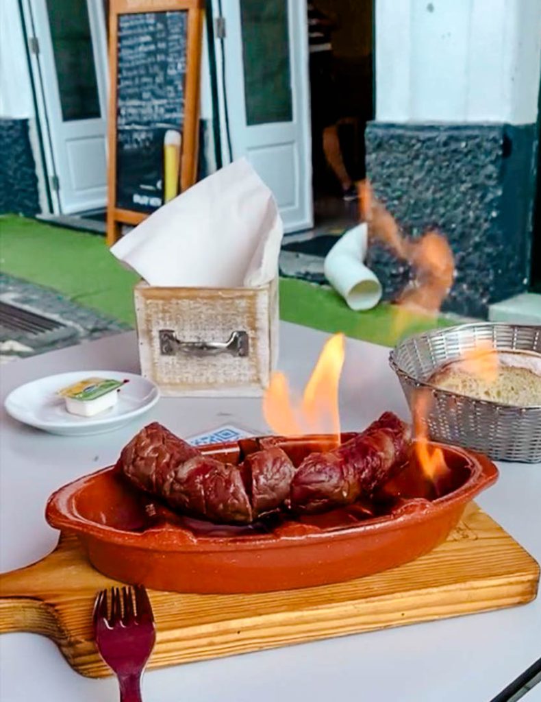 alheira im restaurante o international angra do heroismo terceira azoren e1783947940594 Alheira im Restaurante O International Angra do Heroísmo Terceira Azoren