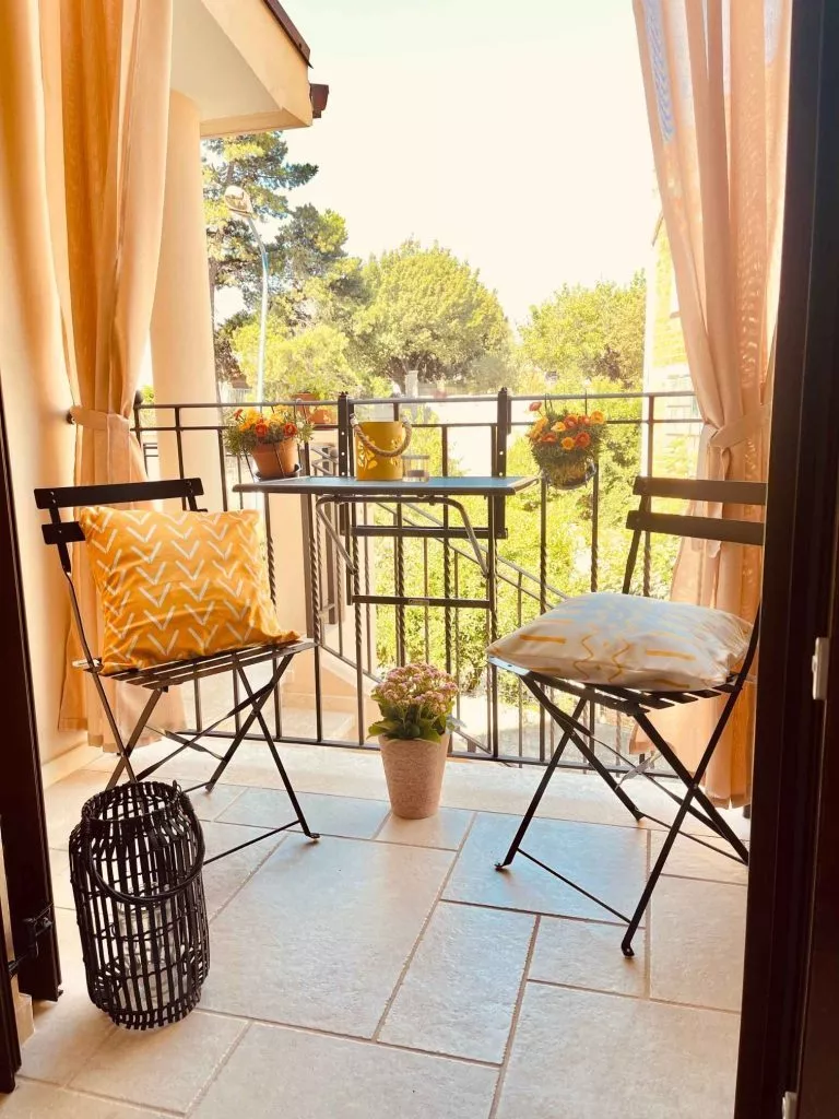 Balkon im B&B Dimora Dorgali in Sardinien