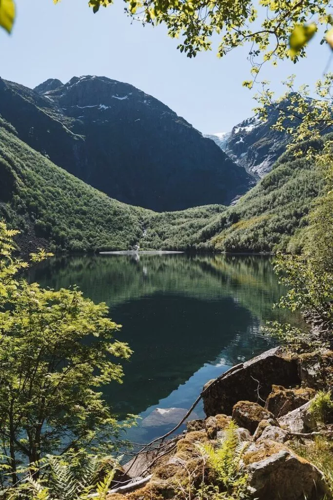 bondusvatnet see spiegelung Bondusvatnet See Spiegelung
