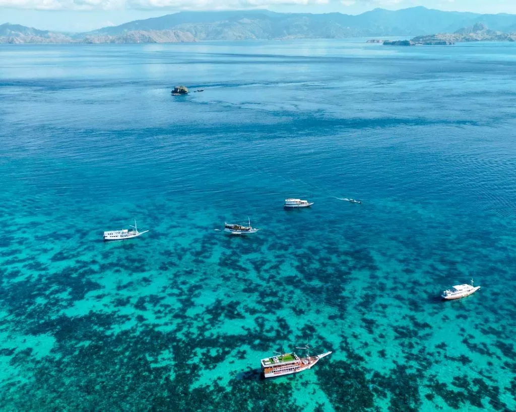 Boote im Komodo Nationalpark