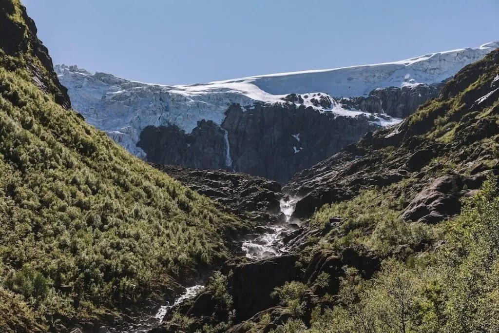 buarbreen gletscher aufstieg Buarbreen Gletscher Aufstieg