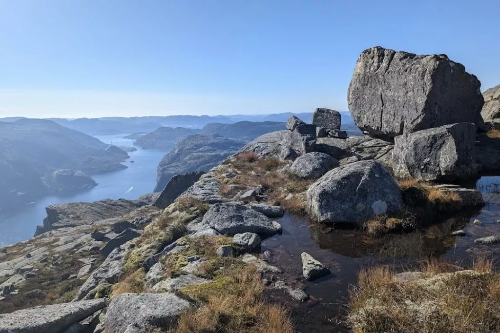 dronningstien wanderung fjord Dronningstien Wanderung Fjord