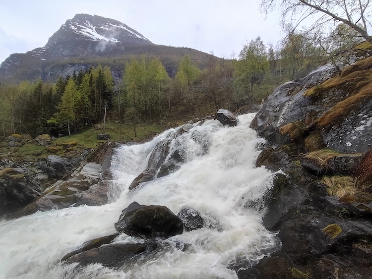 geiranger norwegen fossevandring Geiranger, Norwegen, Fossevandring