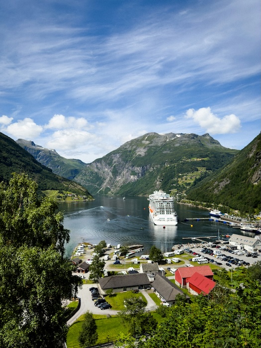 geiranger norwegen geiranger dorf Geiranger, Norwegen, Geiranger Dorf