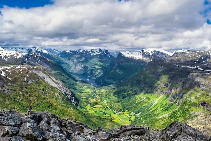 geiranger norwegen geiranger skywalk dalsnibba aussicht landschaft Geiranger, Norwegen, Geiranger Skywalk (Dalsnibba), Aussicht Landschaft