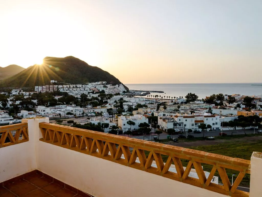 Hotel Andalusien Hostal El Dorado Aussichtsterrasse