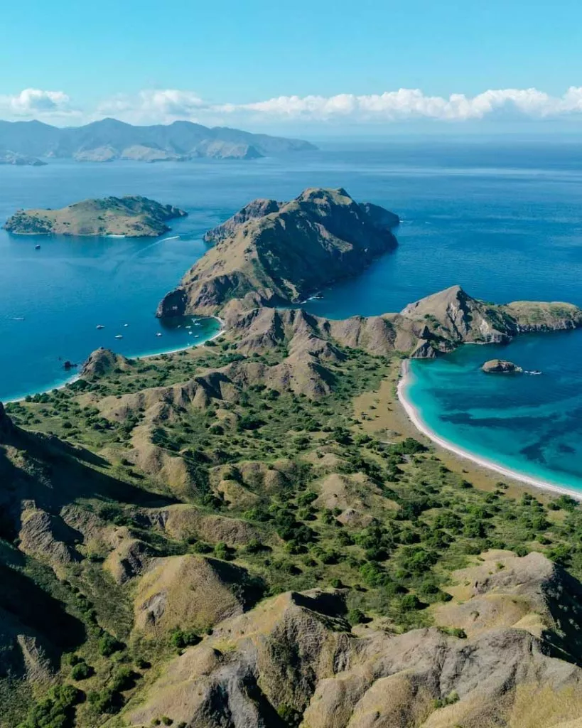 Komodo Bootstour, Ausblick auf Padar Island