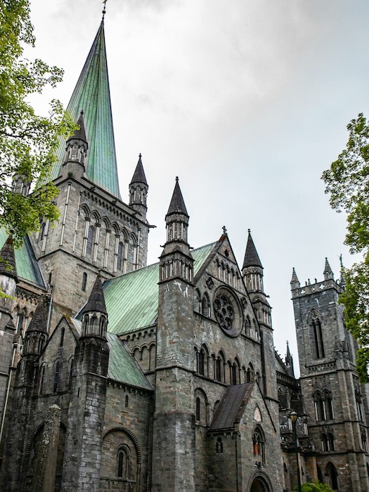 Lillehammer, Norwegen, Nidarosdom in Trondheim