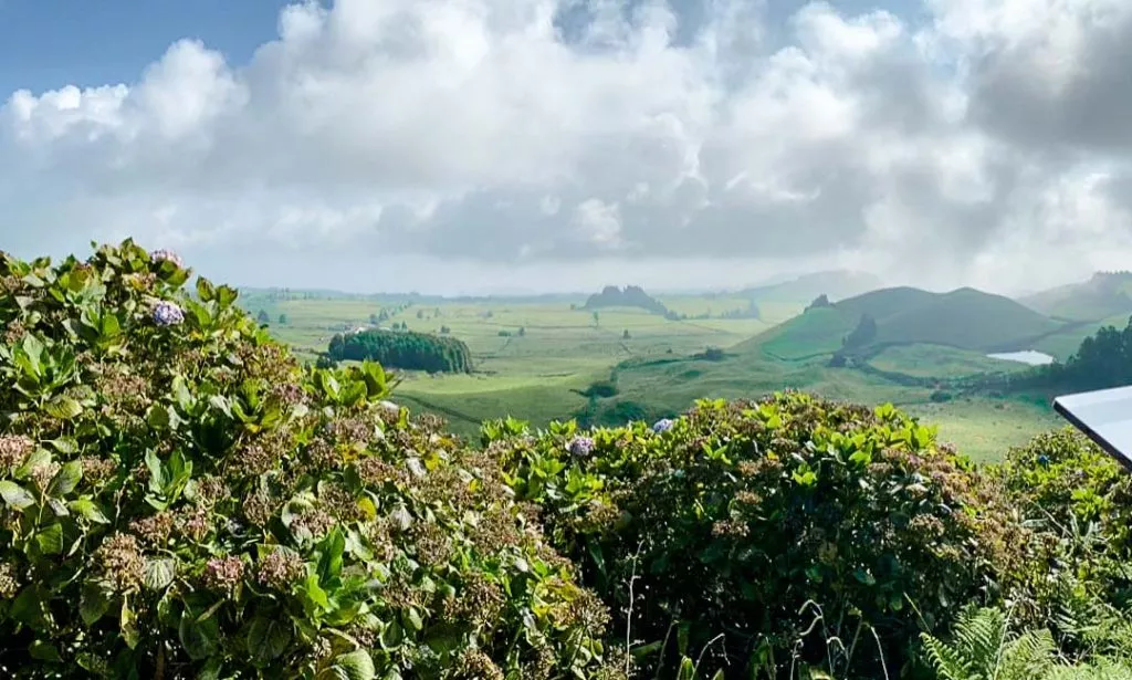 miradouro do pico do carvao sao miguel azoren portugal Miradouro do Pico do Carvão São Miguel Azoren Portugal