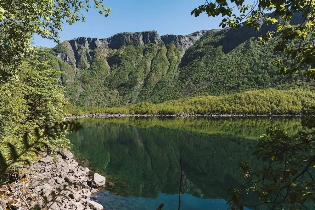 norwegen 1480 Bondusvatnet Wanderung